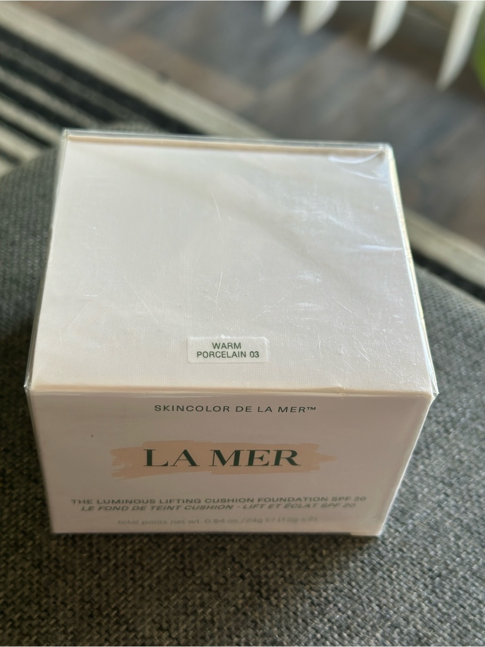 NIB La Mer The Luminous Lifting Cushion Foundation SPF 20 - 03 Warm Porcelain - Picture 4 of 5